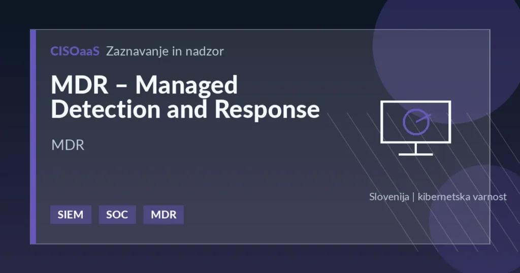 MDR – Managed Detection and Response - MDR | CISOaaS