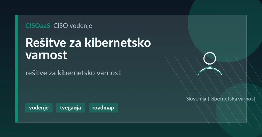 Rešitve za kibernetsko varnost - rešitve za kibernetsko varnost | CISOaaS